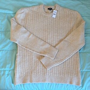 NWT - Men’s Express Beige Sweater, L